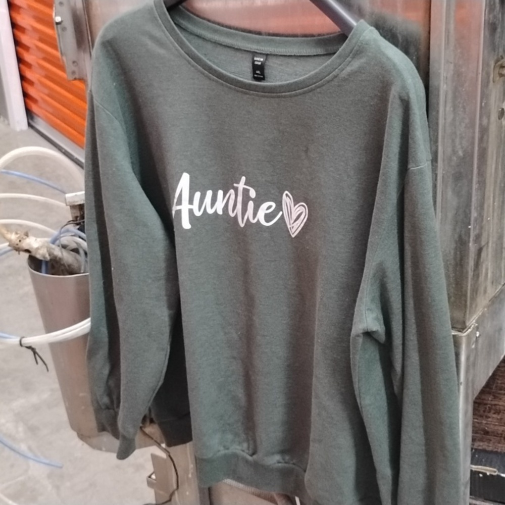 SHEIN curve Auntie❤️ sweatshirt size 4XL